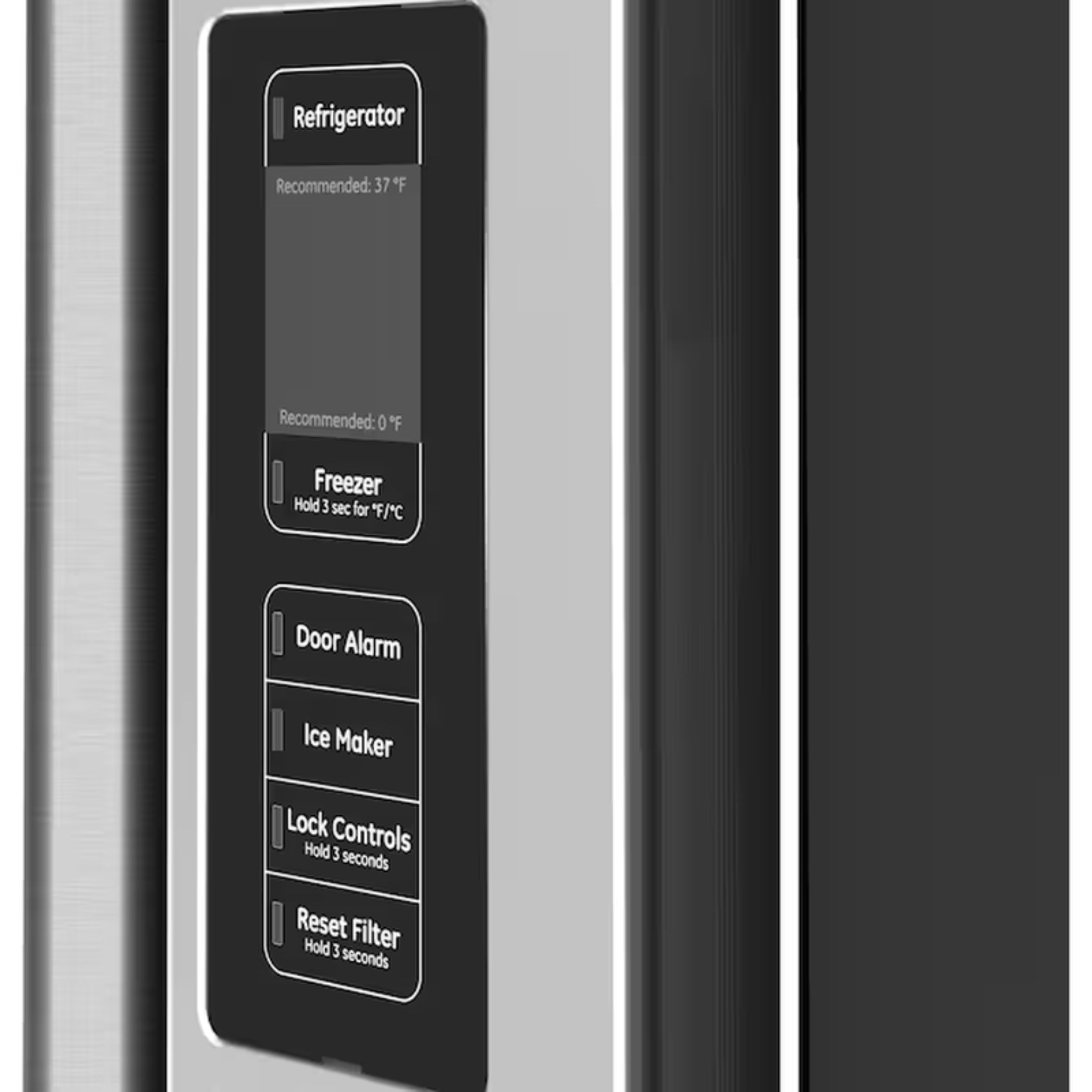 Counter-Depth 23.1-Cu Ft 3 -Door 36-In Wide Smart Compatible French Door Refrigerator with Ice Maker with Water Dispenser ( Stainless Steel with Brushed Stainless Handles ) ENERGY STAR Certified