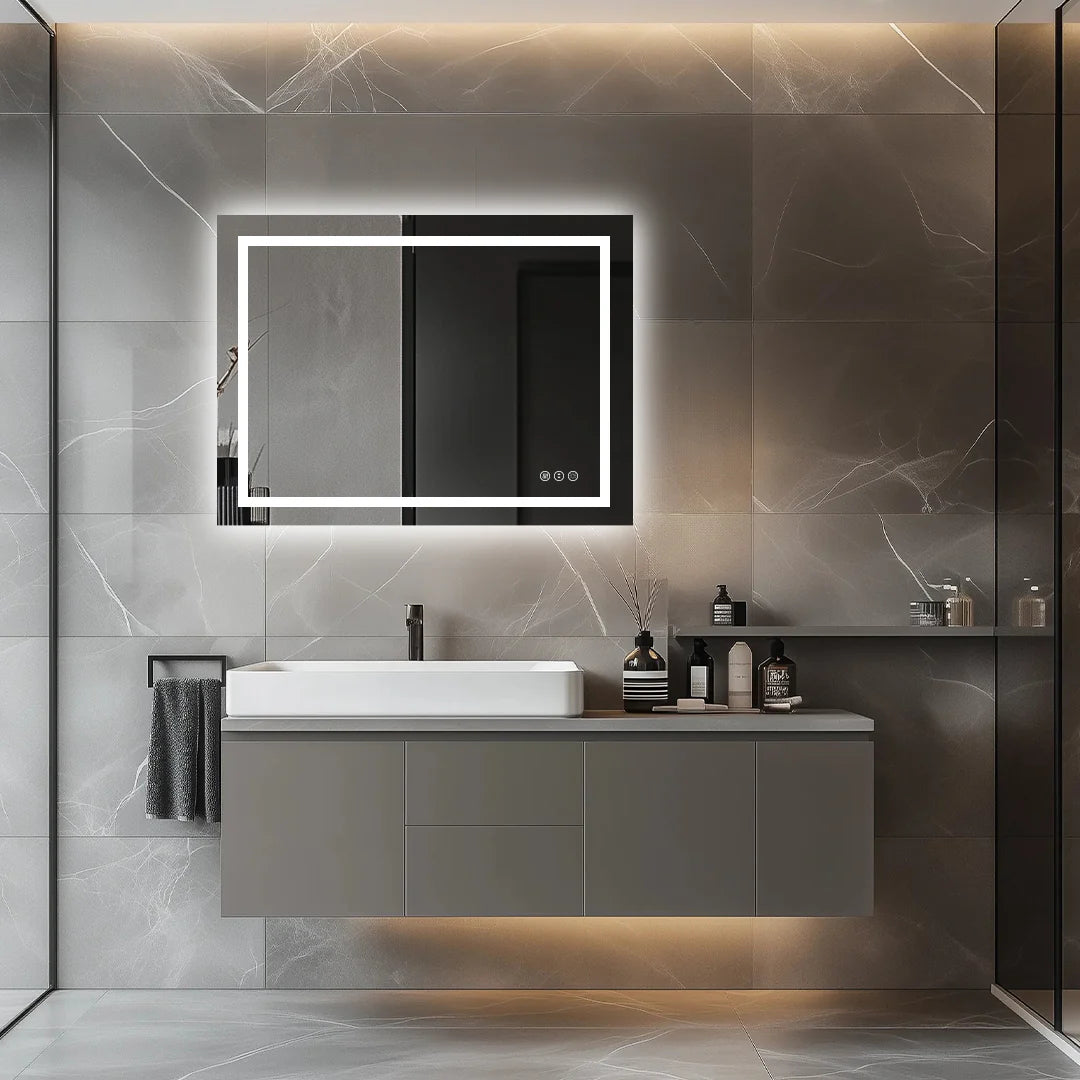 LED Mirror with Front & Backlit
