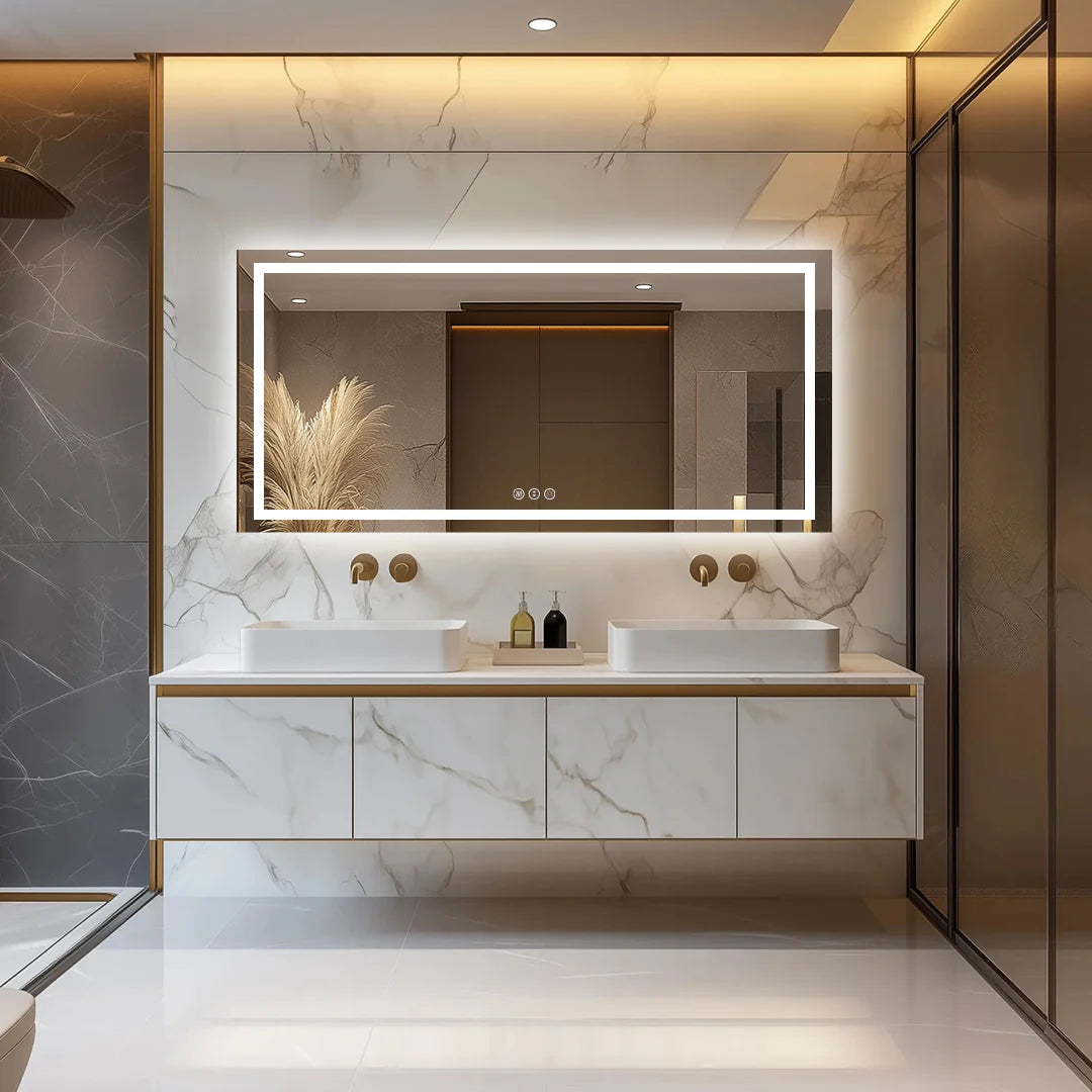 LED Mirror with Front & Backlit