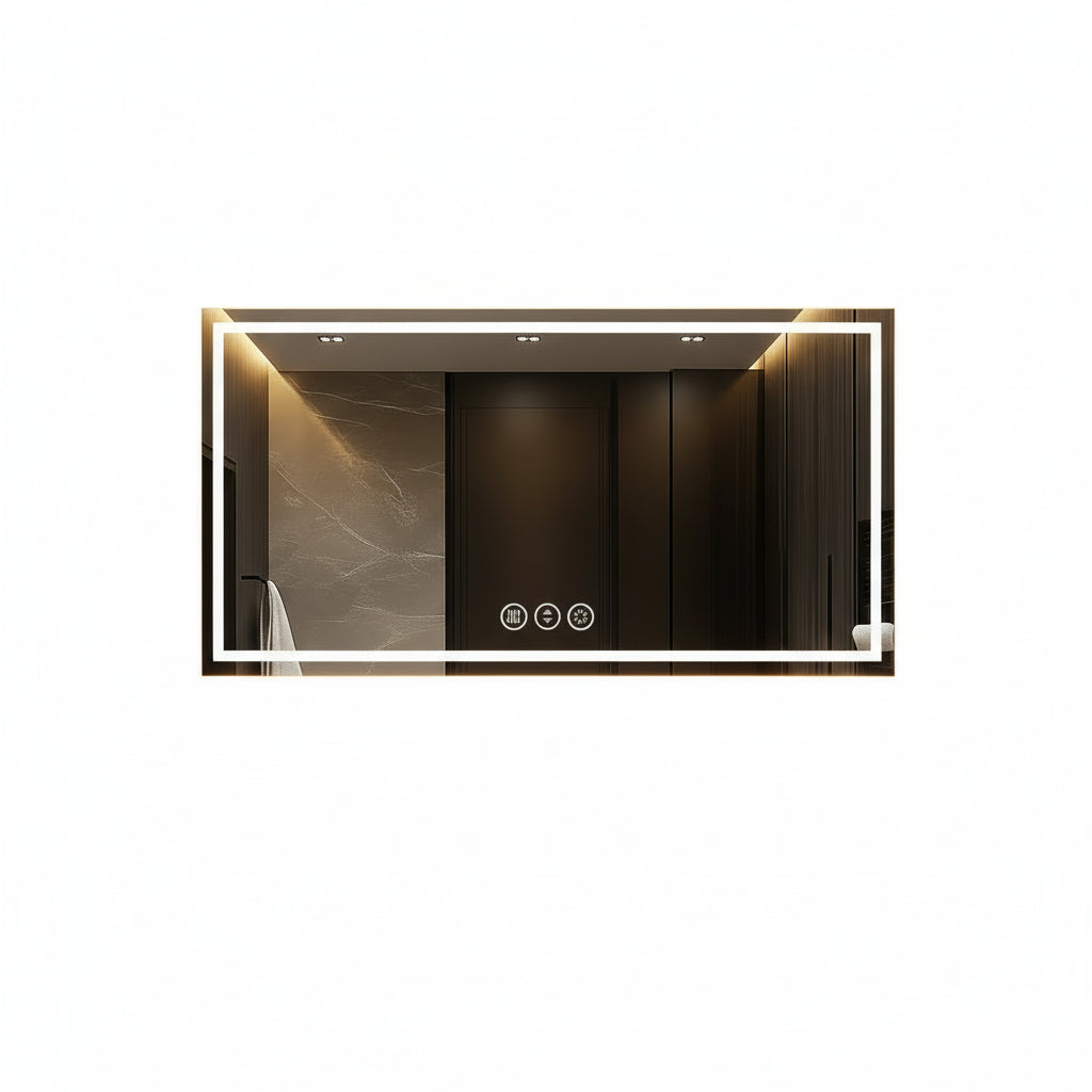 LED Mirror Large Sized with Front & Backlit