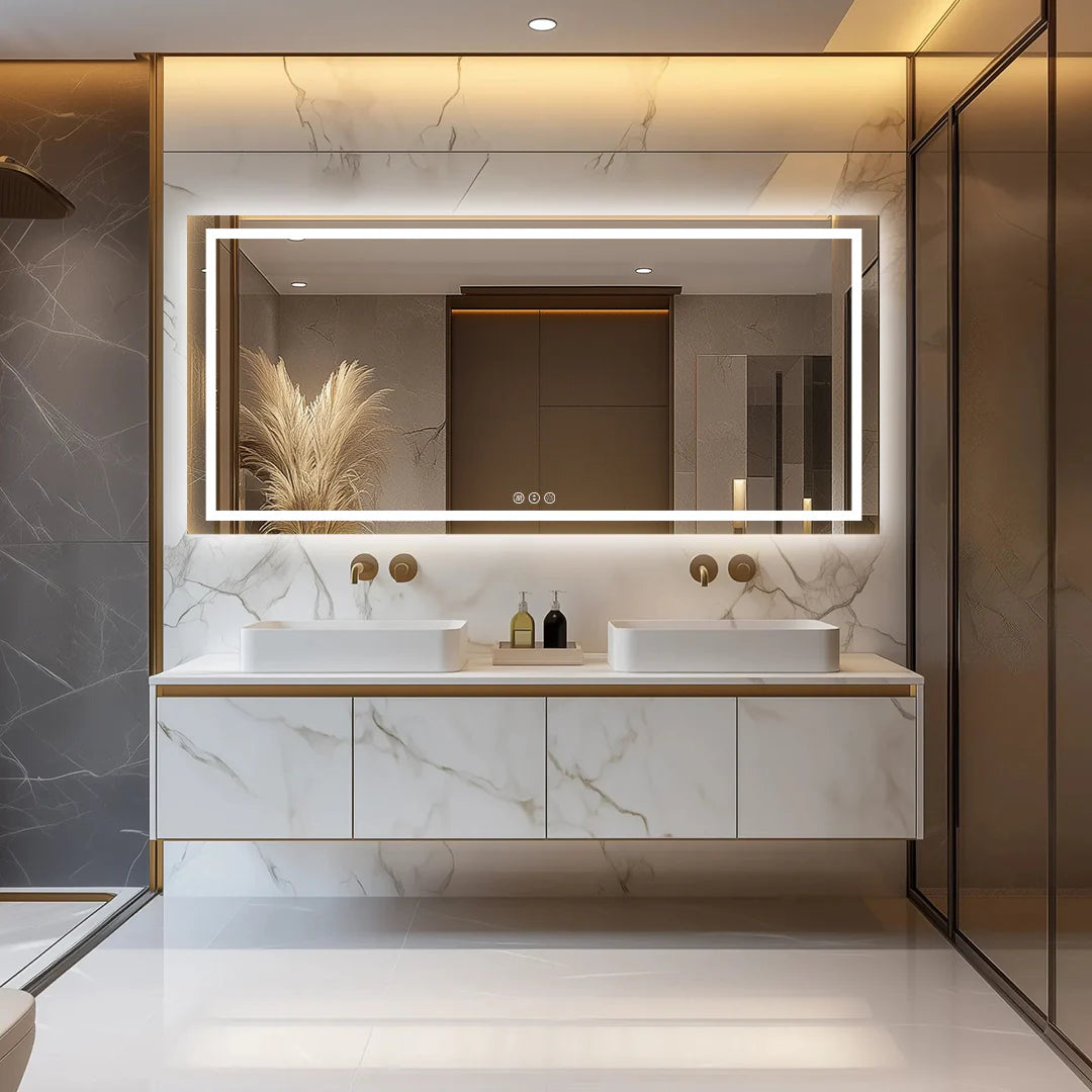 LED Mirror with Front & Backlit