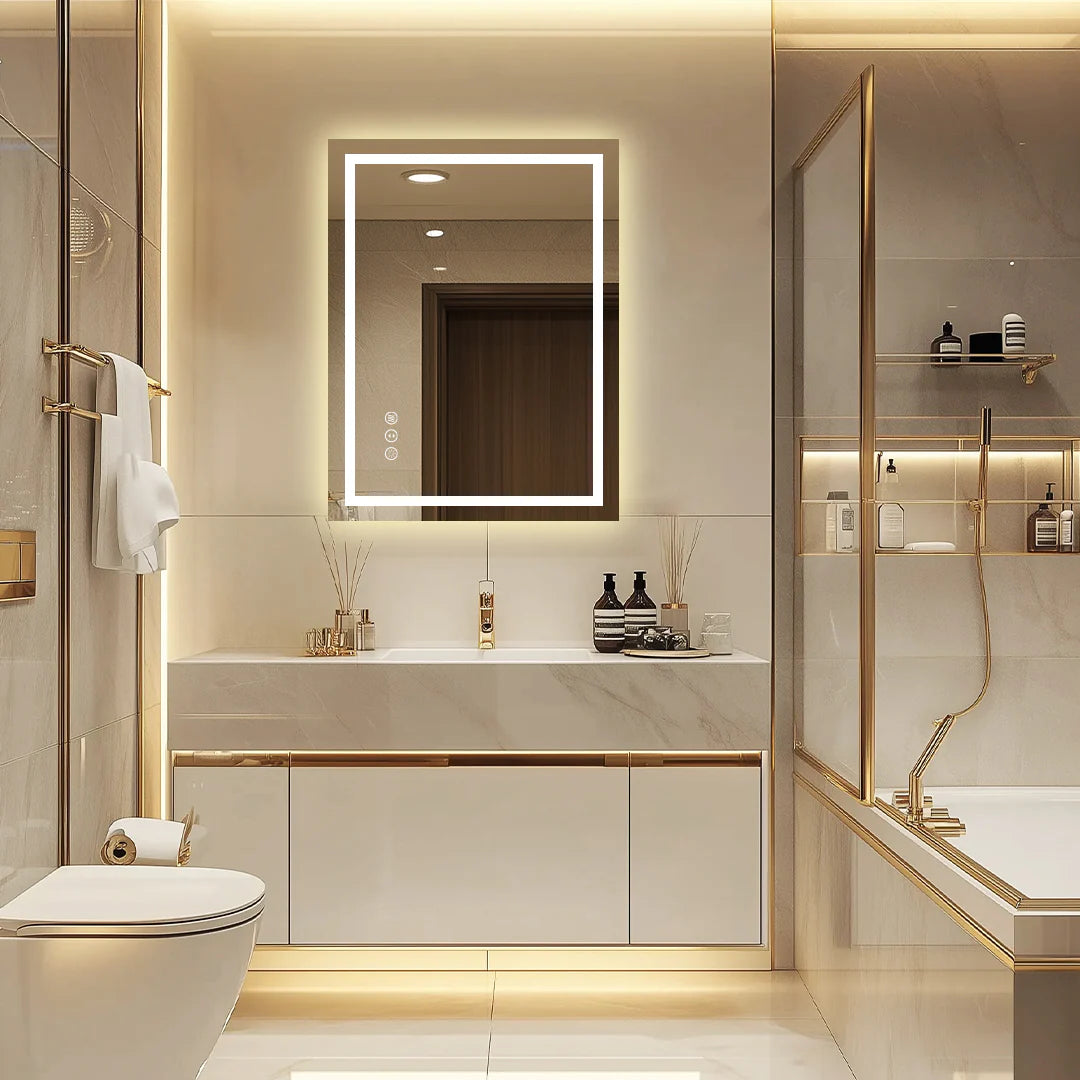 LED Mirror with Front & Backlit