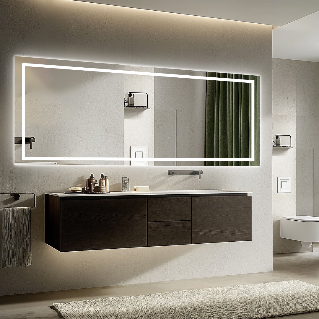 LED Mirror with Front & Backlit