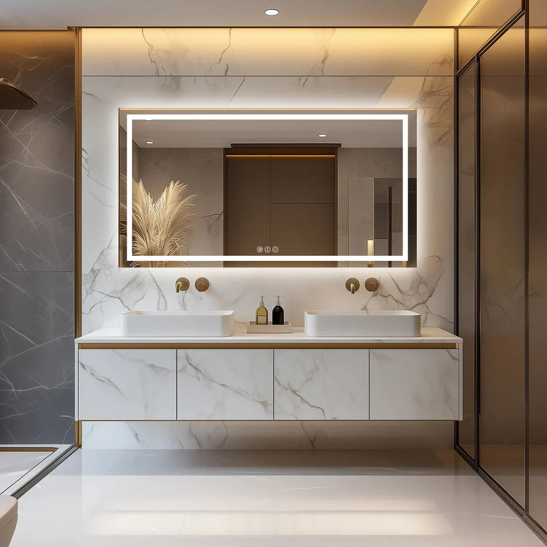 LED Mirror with Front & Backlit