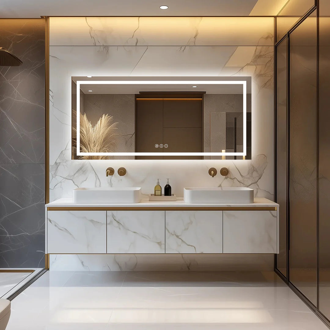 LED Mirror with Front & Backlit